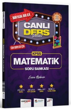  Akademi Denizi KPSS Matematik Canlı Ders Destekli Soru Bankası