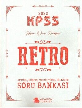 Akademi Denizi KPSS Retro Aktüel Güncel Soru Bankası