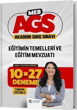 Akademi Denizi MEB AGS Eğitimin Temelleri ve Eğitim Mevzuatı 10 x 27 Deneme