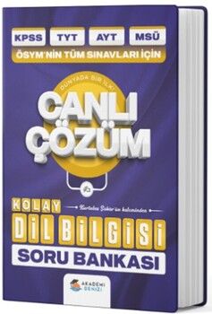 Akademi Denizi KPSS TYT AYT MSÜ Tüm Sınavlar İçin Dil Bilgisi Soru Bankası