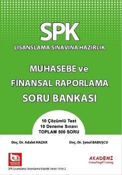 Akademi Eğitim SPK Muhasebe ve Finansal Raporlama Soru Bankası