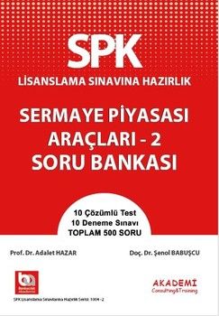 Akademi Eğitim SPK Sermaye Piyasası Araçları 2 Soru Bankası