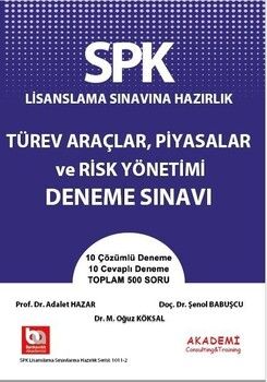 Akademi Eğitim SPK Türev Araçlar Piyasalar ve Risk Yönetimi Deneme