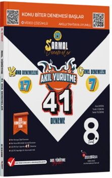 Akıl Yürütme Yayınları 8. Sınıf Konu ve Genel 17 x 7 Denemeleri