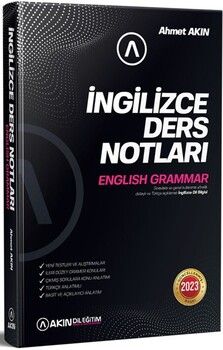 Akın Dil Yayınları YDS YKSDİL İngilizce Grammar Ders Notları