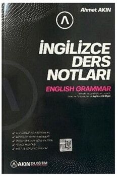 Akın Dil Yayınları YDS YKSDİL İngilizce Grammar Ders Notları