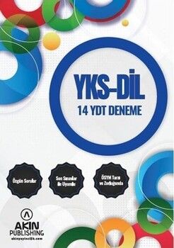 Akın Publishing Yayınları YKS DİL YDT 14 Deneme
