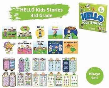 Akın Publishing Yayınları 3. Sınıf Hello Kids Stories