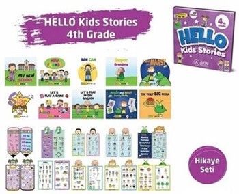 Akın Publishing Yayınları 4. Sınıf Hello Kids Stories