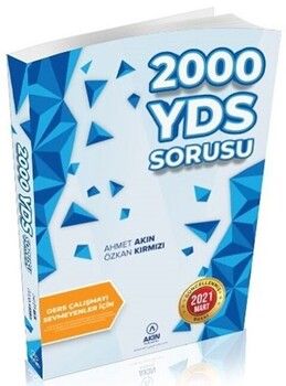 Akın Publishing Yayınları 2000 YDS Sorusu
