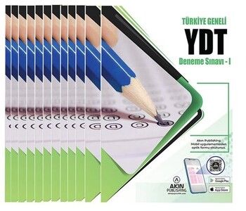 Akın Publishing Yayınları YDT Türkiye Geneli 12 Deneme