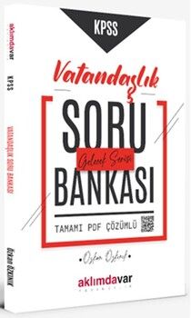 Aklımdavar Yayıncılık KPSS Vatandaşlık Soru Bankası