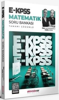 Aklımdavar Yayıncılık EKPSS Matematik Soru Bankası