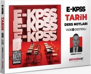Aklımdavar Yayıncılık EKPSS Tarih Video Destekli Ders Notları