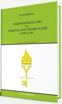 Altın Anahtar Yazım Kuralları ve Noktalama İşaretleri Soruları