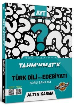 Altın Karma AYT Türk Dili Ve Edebiyatı Soru Bankası