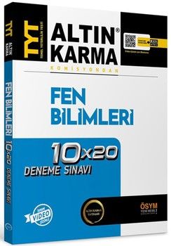Altın Karma TYT Fen Bilimleri Video Çözümlü 10 x 20 Deneme Sınavı