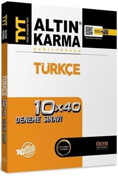 Altın Karma Yayınları TYT Türkçe 10 x 40 Deneme