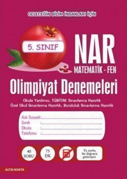  Altın Nokta Yayınları 5. Sınıf Matematik Fen Olimpiyat Denemeleri