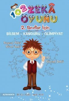 Altın Nokta Yayınları 2. Sınıf 102 Zeka Oyunu Bilsem Kanguru Olimpiyat Kitabı