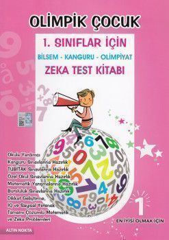 Altın Nokta Yayınları 1. Sınıf için Zeka Testi