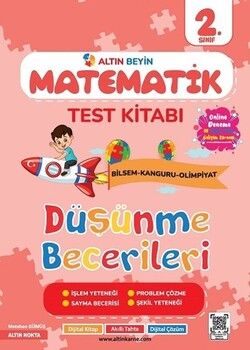 Altın Nokta Yayınları 2. Sınıf Altın Beyin Matematik Test Kitabı