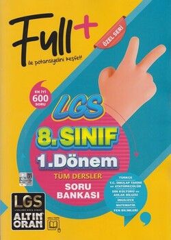 Altın Oran Yayınları 8. Sınıf LGS Tüm Dersler Soru Bankası