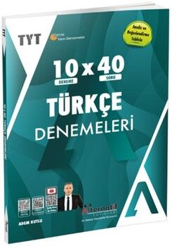 Alternatif Yayınları TYT Türkçe 10 x 40 Branş Denemeleri