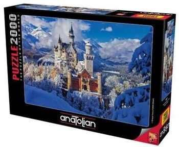 Anatolian Neuschwanstein Castle 2000 Parça Puzzle - Yapboz