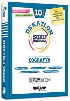 Ankara Yayıncılık 10. Sınıf Coğrafya Dekatlon Soru Bankası