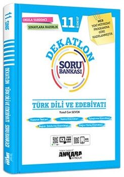Ankara Yayıncılık 11. Sınıf Türk Dili ve Edebiyatı Dekatlon Soru Bankası