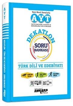 Ankara Yayıncılık AYT Türk Dili ve Edebiyatı Dekatlon Soru Bankası