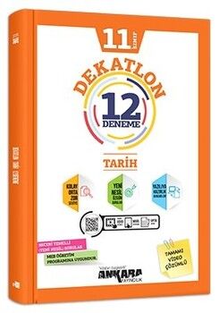 Ankara Yayıncılık 11. Sınıf Tarih Dekatlon 12 Deneme
