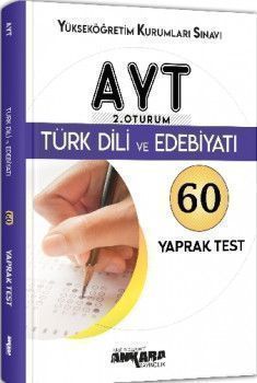 Ankara Yayıncılık AYT Türk Dili ve Edebiyatı 60 Yaprak Test