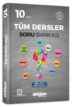 Ankara Yayıncılık 10. Sınıf Tüm Dersler Soru Bankası