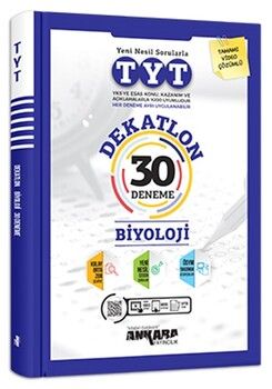 Ankara Yayıncılık TYT Biyoloji Dekatlon 30 Deneme