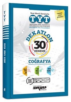 Ankara Yayıncılık TYT Coğrafya Dekatlon 30 Deneme