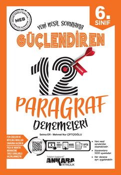 Ankara Yayıncılık 6. Sınıf Paragraf Güçlendiren Denemeleri