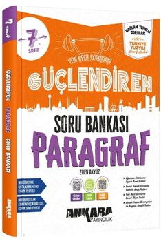 Ankara Yayıncılık 7. Sınıf Paragraf Güçlendiren Soru Bankası