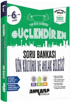 Ankara Yayıncılık 6. Sınıf Din Kültürü ve Ahlak Bilgisi Güçlendiren Soru Bankası