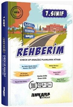 Ankara Yayıncılık 7. Sınıf LGS Rehberim Check Up Analizli Planlama Kitabı
