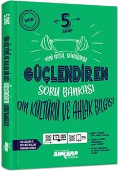Ankara Yayıncılık 5. Sınıf Güçlendiren Din Kültürü ve Ahlak Bilgisi Soru Bankası