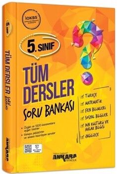 Ankara Yayıncılık 5. Sınıf Tüm Dersler Soru Bankası