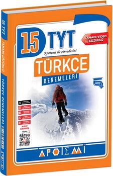 Apotemi Yayınları TYT Türkçe 15 Deneme