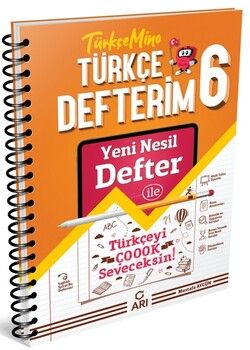 Arı Yayıncılık 6. Sınıf Türkçemino Akıllı Türkçe Defteri