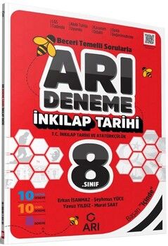 Arı Yayıncılık 8. Sınıf T.C. İnkılap Tarihi ve Atatürkçülük Deneme