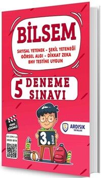 Ardışık Yayınları 3. Sınıf 5 li Bilsem Deneme Sınavı Tamamı Video Çözümlü