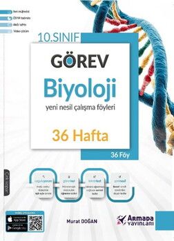 Armada Yayınları 10. Sınıf Görev Biyoloji Yeni Nesil Çalışma Föyleri