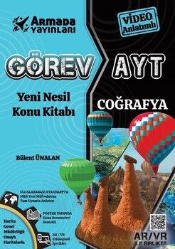 Armada Yayınları AYT Coğrafya Görev Yeni Nesil Konu Kitabı
