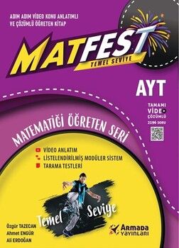 Armada Yayınları AYT Matematik Matfest Temel Seviye Soru Kitabı